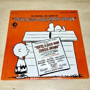 You're A Good Man Charlie Brown Vinyl 1 SE9 OC Record 12” Original Cast Album